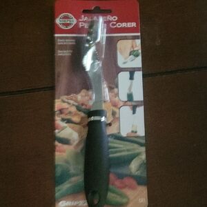 Norpro Grip EZ Jalapeño Pepper Corer with Black Handle